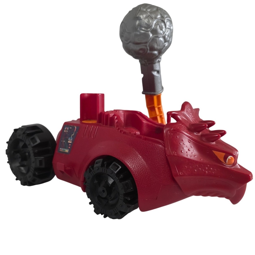 Mattel Masters of the Universe Bashasaurus OS Red Fair 1984 Vehicle
